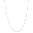 10K Yellow Gold .6 mm Carded Cable Rope Chain - 16 in.