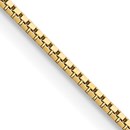 10K Yellow Gold .95mm Box Chain - 18 in.