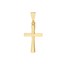 10K Yellow Gold Classic Cross Pendant