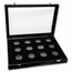 12-Coin Black Display Coin Box (APMEX Lunar, Series 2)