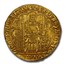 (1346-84) Belgium Gold Chaise d'Or Louis II MS-66 NGC