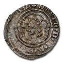 (1357-67) Scotland Silver Half Groat David II AU-55 NGC