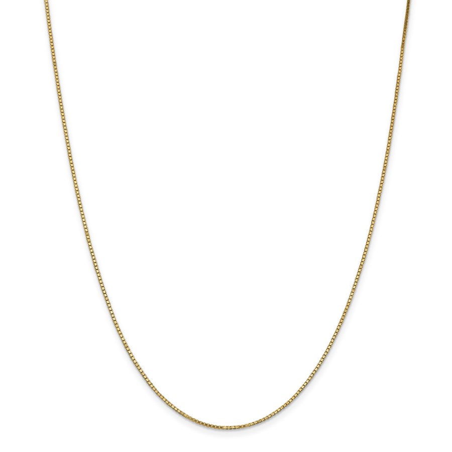 14k 1.1 mm Box Chain Necklace - 24 in.