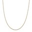 14k 1.4 mm Solid Polished Cable Chain Necklace - 18 in.