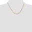 14k 2.2 mm Beveled Curb Chain Necklace - 18 in.