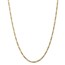 14k 3.00 mm Flat Figaro Chain Necklace - 20 in.