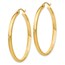 14k 37 mm Polished Hoop Earring