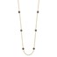 14K 5-6mm Black Freshwater Cultured Pearl Necklace - 18 in.