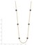 14K 5-6mm Black Freshwater Cultured Pearl Necklace - 18 in.