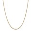 14k .5 mm Cable Rope Chain Necklace - 18 in.