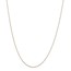 14k .6 mm Solid D/C Cable Chain Children's Necklace - 14 in.