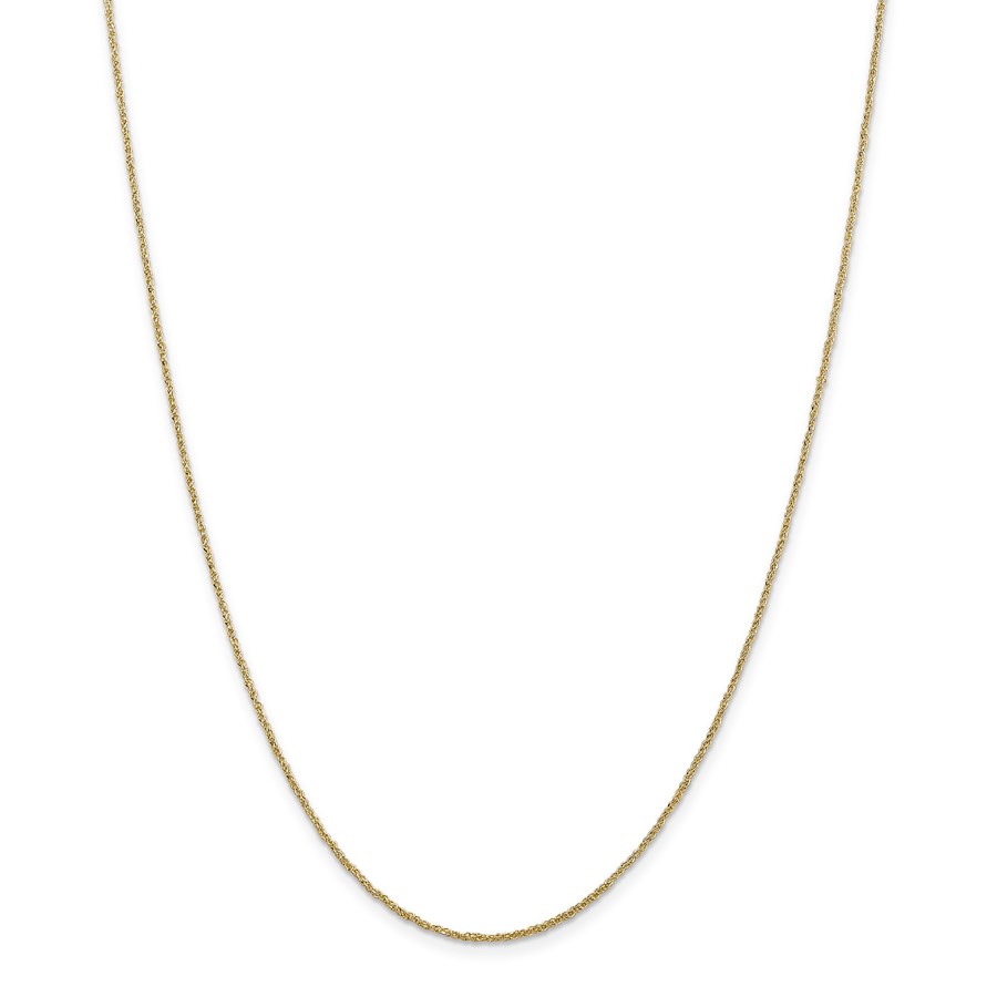 14k Gold 1.1 mm Ropa Chain Necklace - 16 in.