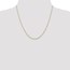 14k Gold 1.1 mm Ropa Chain Necklace - 20 in.