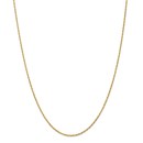 14k Gold 1.3 mm Heavy-Baby Rope Chain Necklace - 16 in.