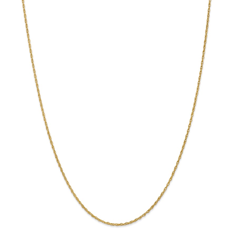 Buy 14k Gold 1.3 mm Heavy-Baby Rope Chain Necklace - 20 in. | APMEX