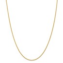 14k Gold 1.5 mm Parisian Wheat Chain Necklace - 16 in.