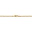 14k Gold 1.80 mm Flat Figaro Chain Bracelet - 9 in.