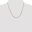 14k Gold 1.80 mm Flat Figaro Chain Necklace - 20 in.