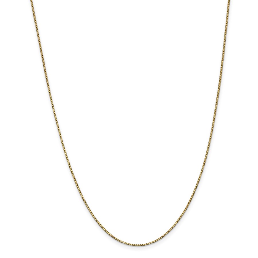 Buy 14k Gold 1 Mm Box Chain - 18 In. 