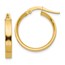 14k Gold 16 mm Hoop Earrings