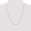 14k Gold 2 mm Cable Chain Necklace - 24 in.