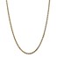 14k Gold 3.5 mm Diamond-cut Rope with Chain Necklace - 24 in.