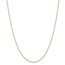 14k Gold .7 mm Cable Chain Necklace - 16 in.