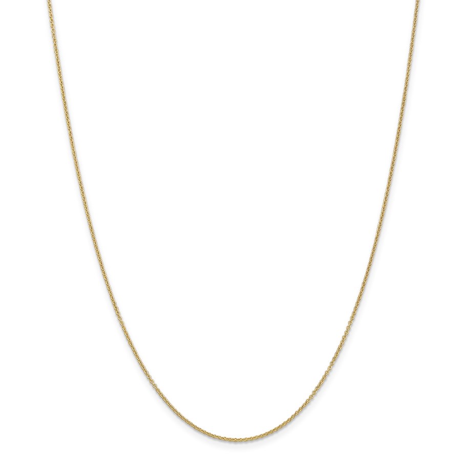 14k Gold .7 mm Cable Chain Necklace - 16 in.