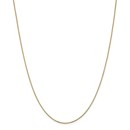 14k Gold .9 mm Box Chain w/Spring Ring Necklace - 16 in.