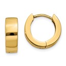 14k Gold 9 mm Hinged Hoop Earrings