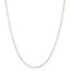 14k Gold .90 mm Diamond-cut Cable Chain Necklace - 20 in.