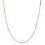 14k Gold .95 mm Box Chain Necklace - 20 in.