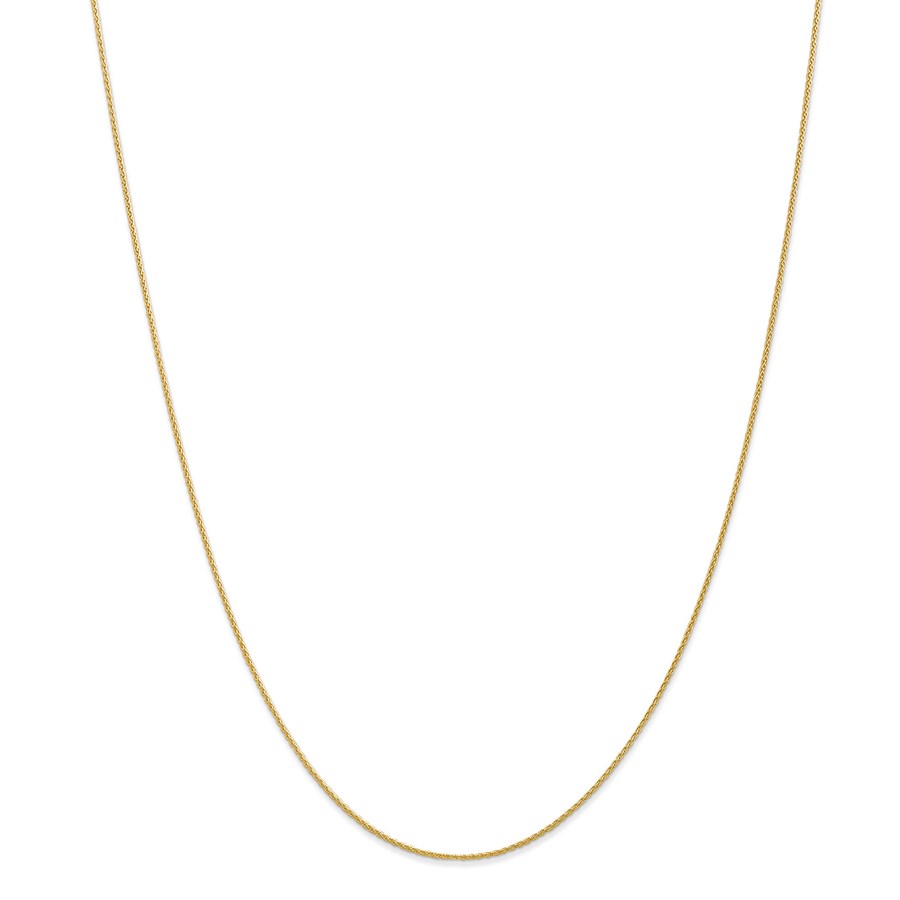 14k Gold .95 mm Parisian Wheat Chain Necklace - 20 in.