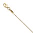 14k Gold Polished LOVE Chain Bracelet