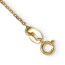 14k Gold Polished Puffed Rose Necklace
