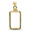 14K Gold Screw-Top D/C Bezel (10 gram Gold Bar) PAMP Suisse