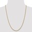 14k Goldy 2.8 mm Semi-Solid Rope Chain Necklace - 24 in.