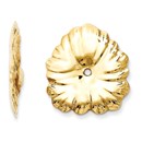 14k Polished Fancy Earring Jackets