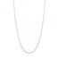 14K Rose Gold 0.66 mm Box Chain w/ Lobster Clasp - 18 in.