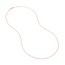 14K Rose Gold 1.05 mm Rope Chain w/ Lobster Clasp - 24 in.