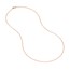 14K Rose Gold 1.15 mm Cable Chain w/ Lobster Clasp - 20 in.