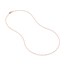 14K Rose Gold 1.15 mm Singapore Chain w/ Lobster Clasp - 18 in.