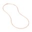 14K Rose Gold 2.5 mm Forzentina Chain w/ Lobster Clasp - 24 in.