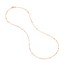 14K Rose Gold 2.6 mm Fancy Chain w/ Lobster Clasp - 16 in.