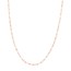 14K Rose Gold 2.6 mm Fancy Chain w/ Lobster Clasp - 30 in.