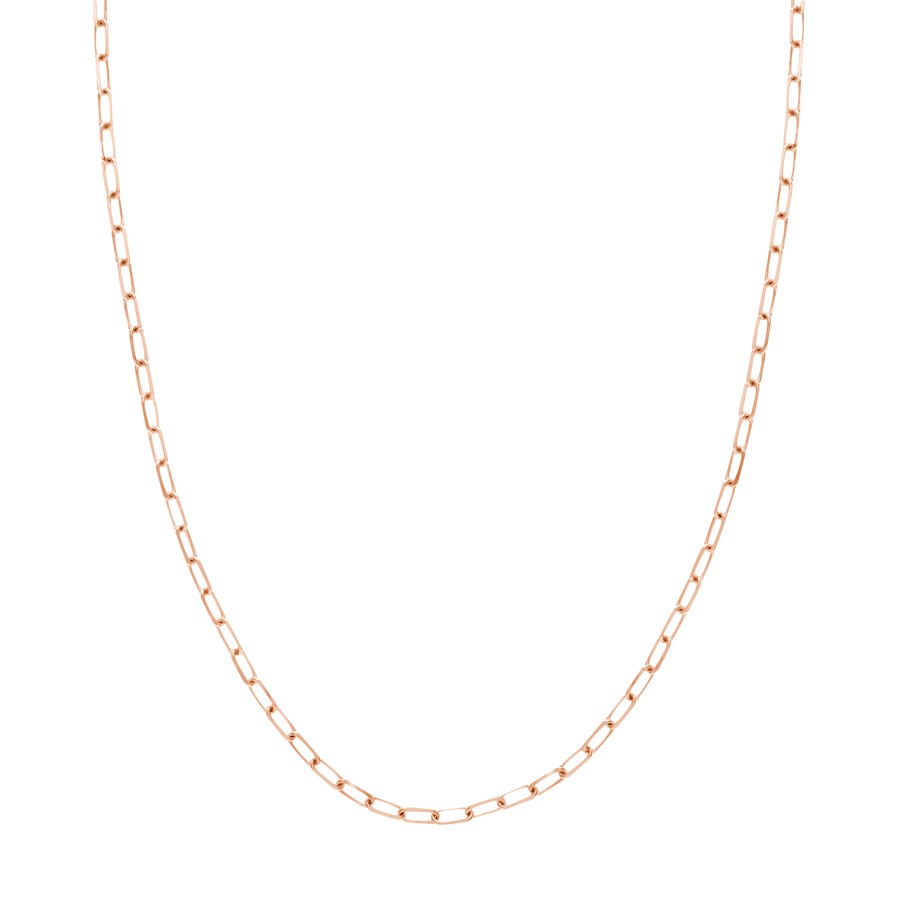 14K Rose Gold 3.1 mm Forzentina Chain w/ Lobster Clasp - 16 in.