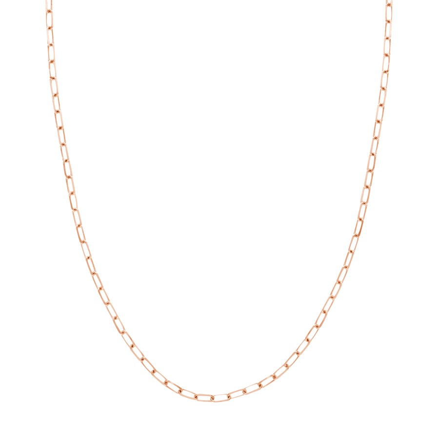 14K Rose Gold 3.1 mm Forzentina Chain w/ Lobster Clasp - 18 in.