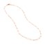 14K Rose Gold 3.4 mm Fancy Chain w/ Lobster Clasp - 20 in.