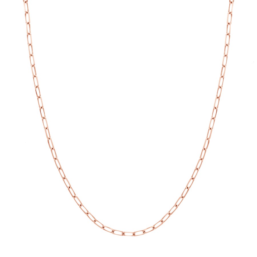 14K Rose Gold 4 mm Forzentina Chain w/ Lobster Clasp - 18 in.