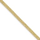 14k Solid Gold 4.5 mm Wide Triple Strand Rope Bracelet (8 in.)